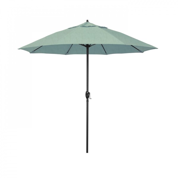 California Umbrella 7.5' Bronze Aluminum Market Patio Umbrella, Sunbrella Spa 194061336151